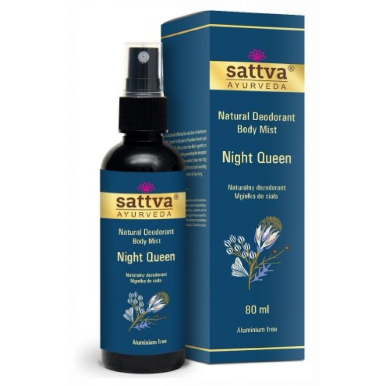 DEZODORANT - MGIEŁKA DO CIAŁA KRÓLOWA NOCY 80 ml - SATTVA (AYURVEDA)