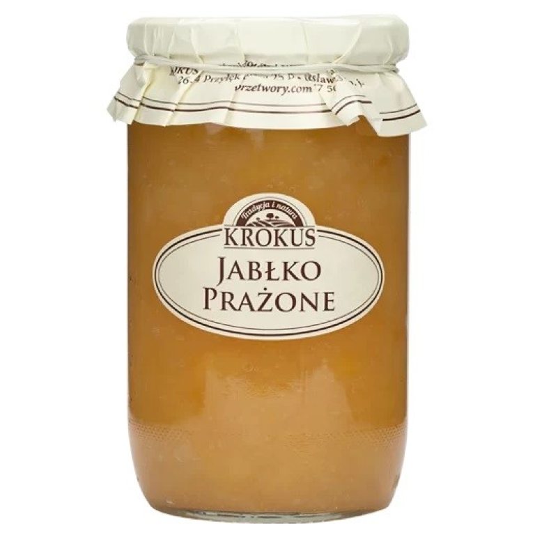 JABŁKA PRAŻONE BEZGLUTENOWE 700 g - KROKUS