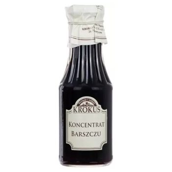 BARSZCZ CZERWONY BEZGLUTENOWY KONCENTRAT 280 ml - KROKUS