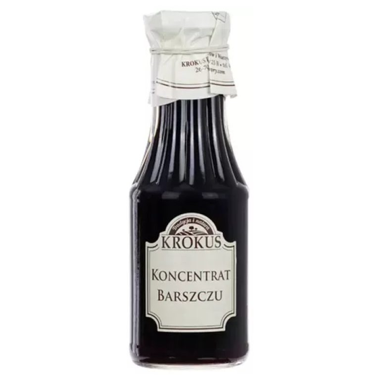 BARSZCZ CZERWONY BEZGLUTENOWY KONCENTRAT 280 ml - KROKUS