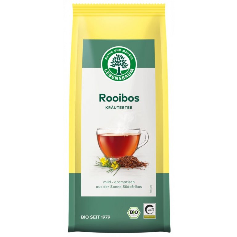 HERBATKA ROOIBOS LIŚCIASTA BIO 100 g - LEBENSBAUM