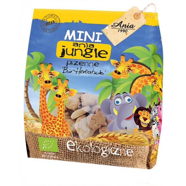 CIASTKA MINI JUNGLE BIO 100 g - BIO ANIA