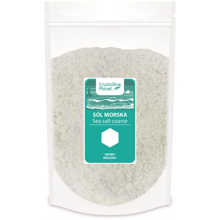 SÓL MORSKA GRUBO MIELONA 1 kg - CRYSTALLINE PLANET