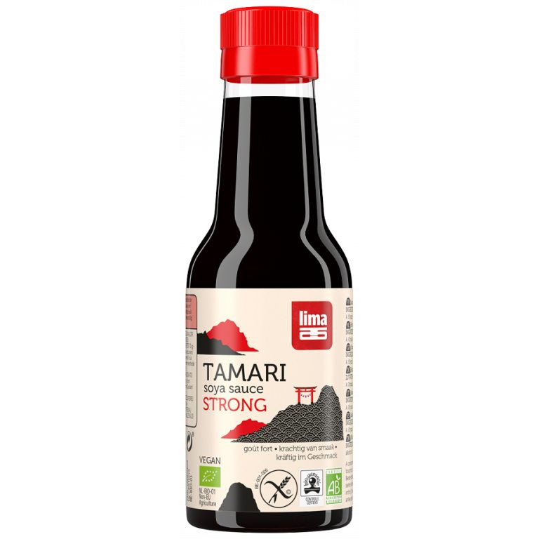 SOS SOJOWY TAMARI MOCNY BEZGLUTENOWY BIO 145 ml - LIMA