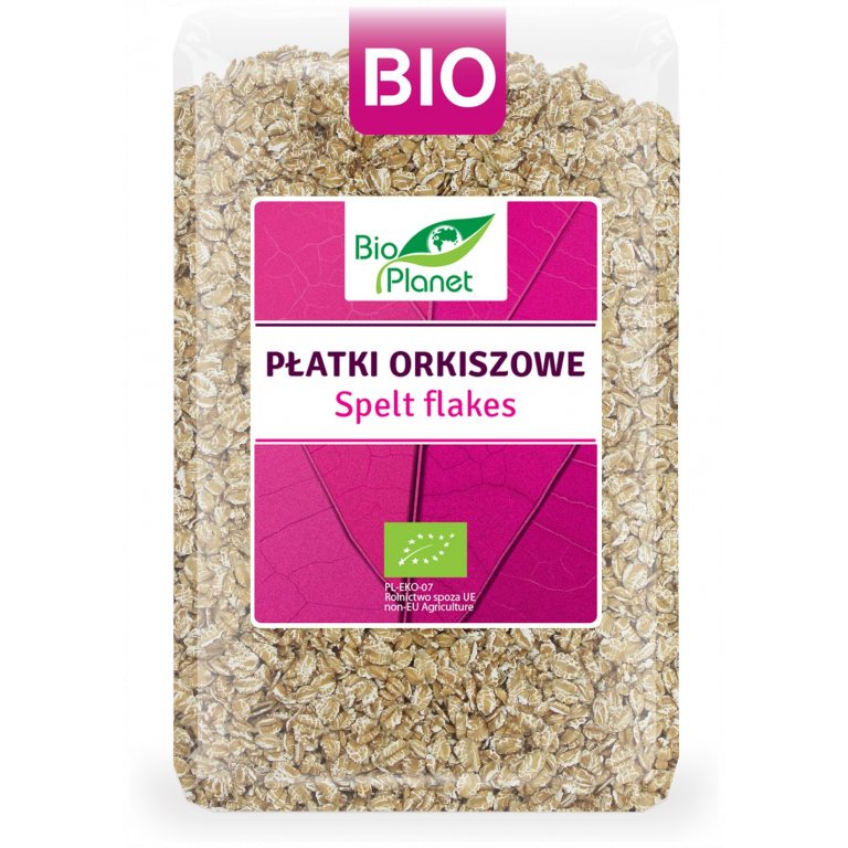 PŁATKI ORKISZOWE BIO 1 kg - BIO PLANET