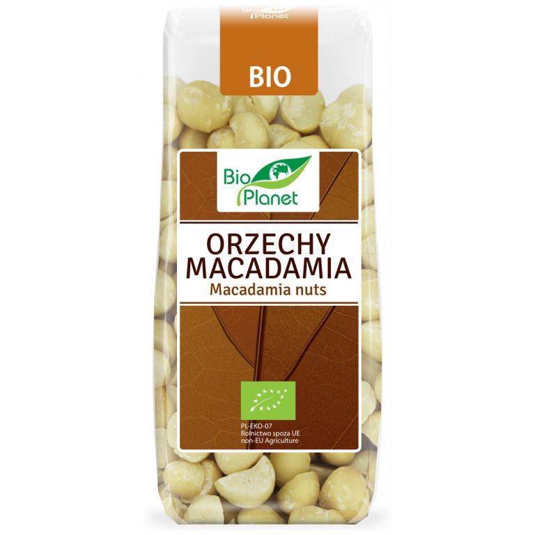 ORZECHY MACADAMIA BIO 200 g - BIO PLANET