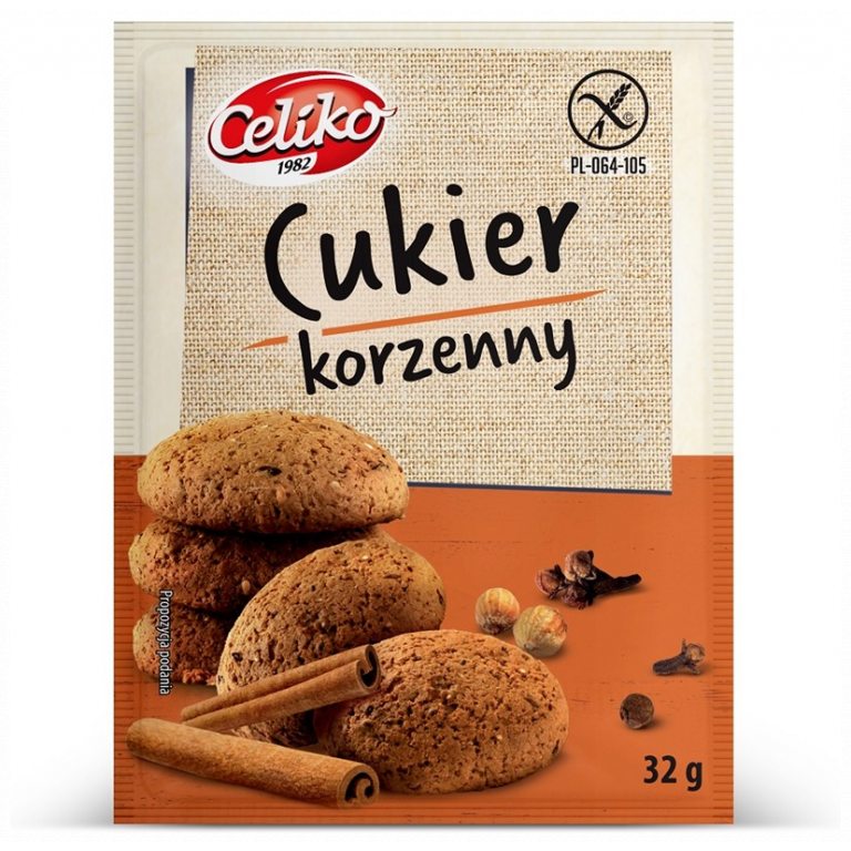 CUKIER KORZENNY BEZGLUTENOWY 32 g - CELIKO