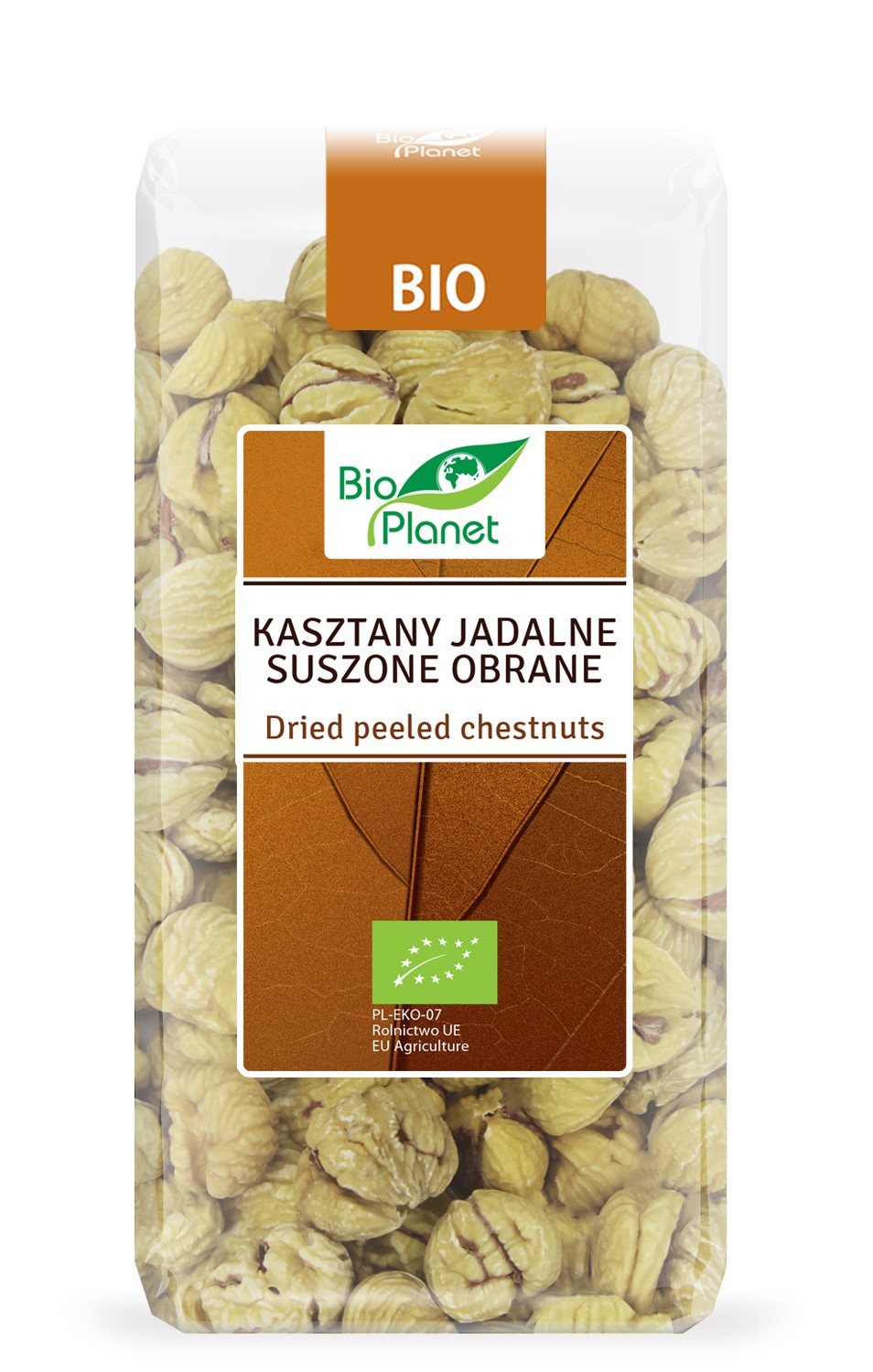 KASZTANY JADALNE SUSZONE BIO 400 g - BIO PLANET