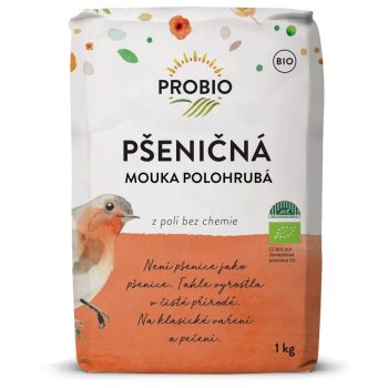 MĄKA PSZENNA KRUPCZATKA TYP 450 BIO 1 kg - PROBIO