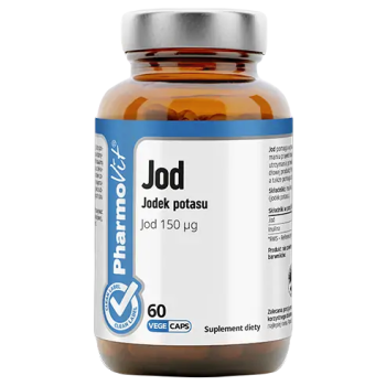 JODEK POTASU (150 µg) BEZGLUTENOWY 60 KAPSUŁEK - PHARMOVIT (CLEAN LABEL)