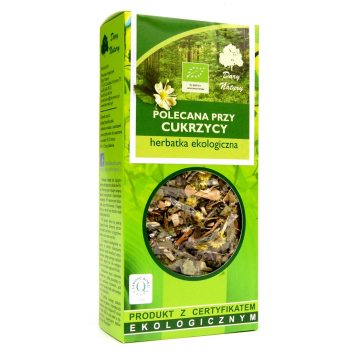HERBATKA POLECANA PRZY CUKRZYCY BIO 50 g - DARY NATURY