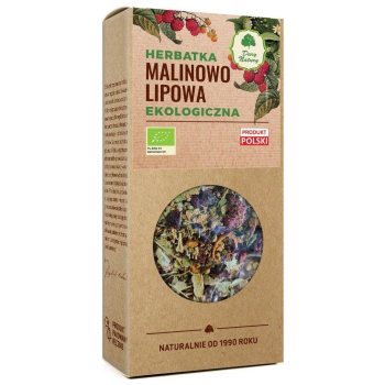 HERBATKA MALINOWO - LIPOWA BIO 80 g - DARY NATURY