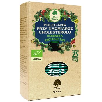 HERBATKA POLECANA PRZY NADMIARZE CHOLESTEROLU BIO (25 x 1