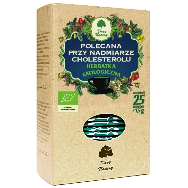 HERBATKA POLECANA PRZY NADMIARZE CHOLESTEROLU BIO (25 x 1