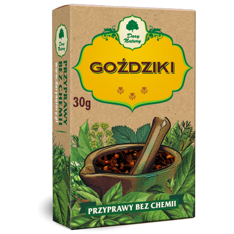 GOŹDZIKI CAŁE 30 g - DARY NATURY