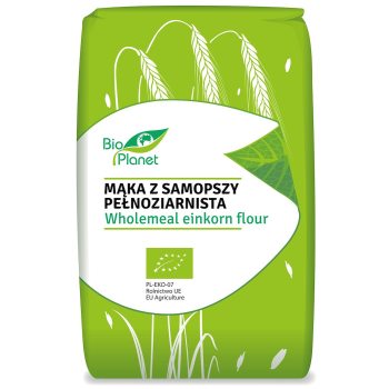 MĄKA Z SAMOPSZY PEŁNOZIARNISTA BIO 500 g - BIO PLANET