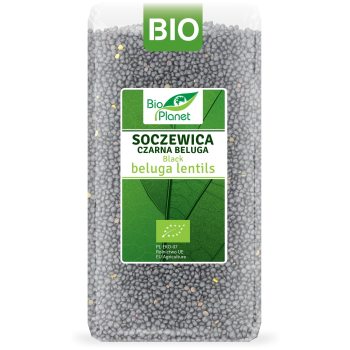 SOCZEWICA CZARNA BELUGA BIO 500 g - BIO PLANET