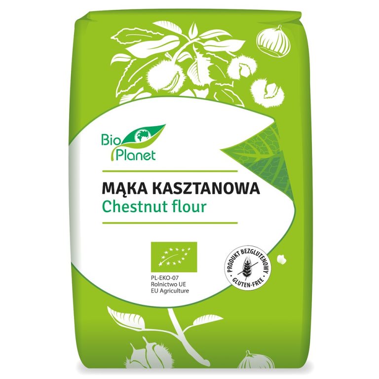 MĄKA KASZTANOWA BEZGLUTENOWA BIO 400 g - BIO PLANET
