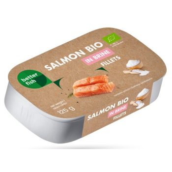 ŁOSOŚ ATLANTYCKI W SOSIE WŁASNYM BIO 125 g (75 g) - BETTER FISH