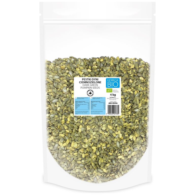 PESTKI DYNI CIEMNOZIELONE (UPRAWIANE W EUROPIE) BIO 4 kg - HORECA (BIO PLANET)