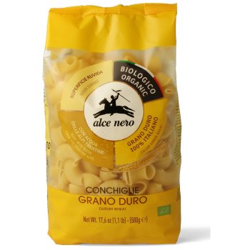 MAKARON (SEMOLINOWY) CONCHIGLIE BIO 500 g - ALCE NERO