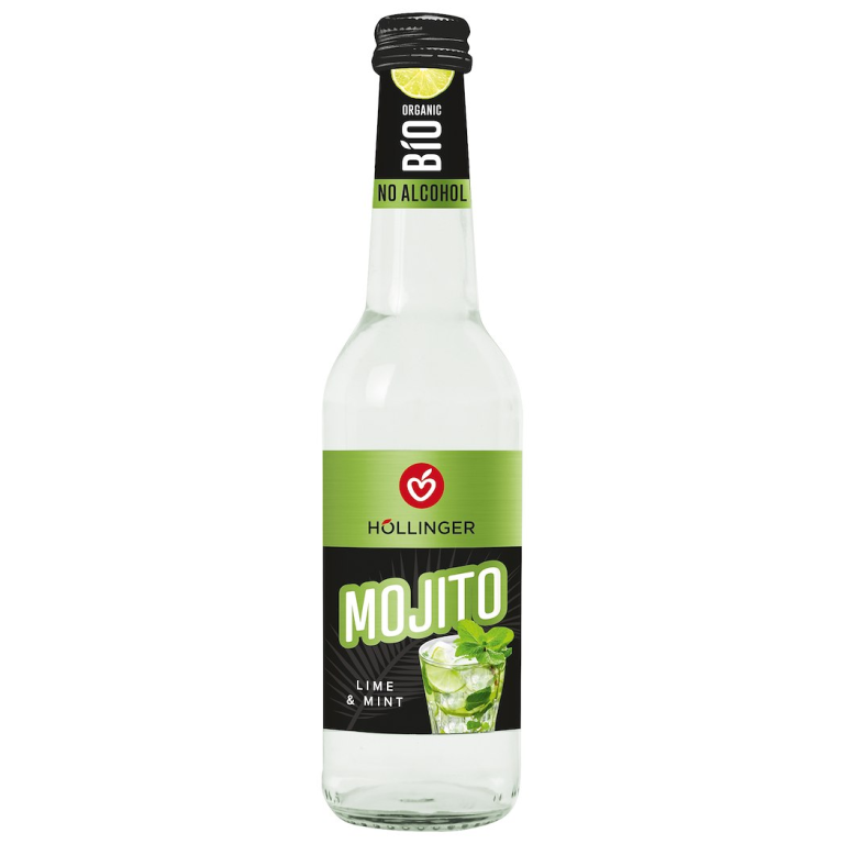 DRINK MUSUJĄCY BEZALKOHOLOWY MOJITO BIO 330 ml - HOLLINGER