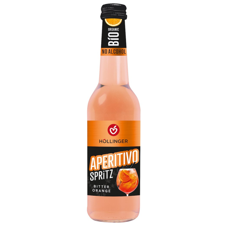 DRINK MUSUJĄCY BEZALKOHOLOWY APERITIVO BIO 330 ml - HOLLINGER