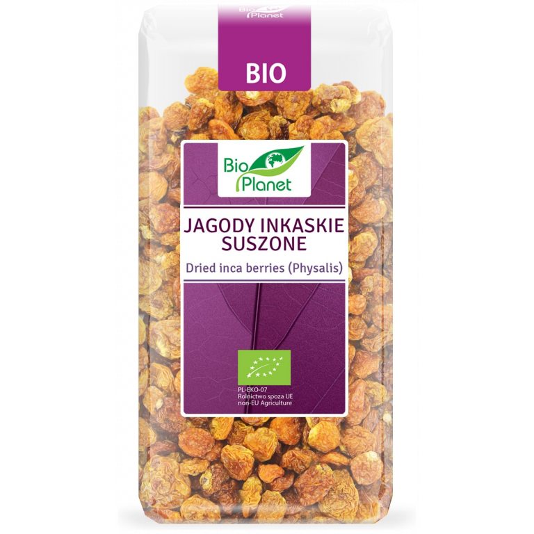 JAGODY INKASKIE SUSZONE BIO 400 g - BIO PLANET