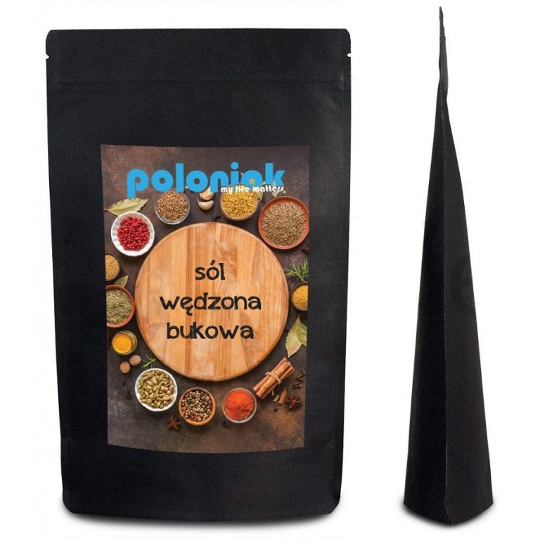 SÓL WĘDZONA BUKOWA 100 g - POLONIAK