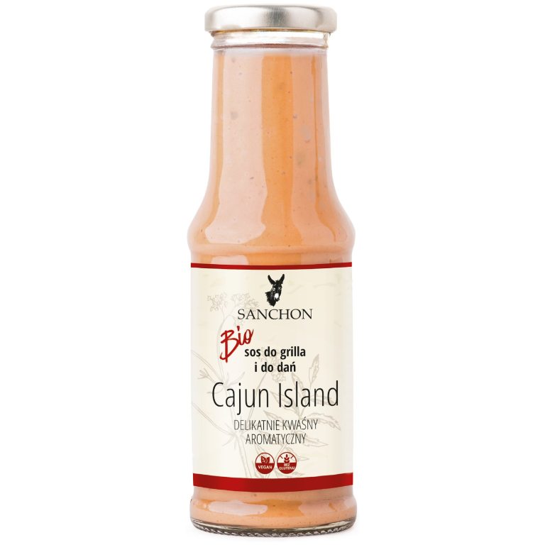SOS CAJUN ISLAND BEZGLUTENOWY BIO 210 ml - SANCHON