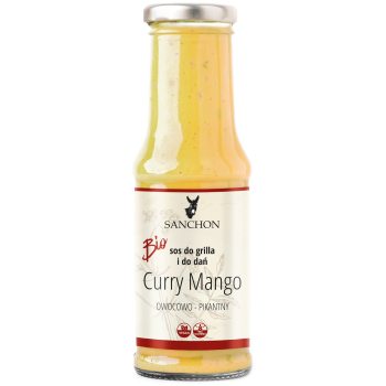 SOS CURRY MANGO BEZGLUTENOWY BIO 210 ml - SANCHON