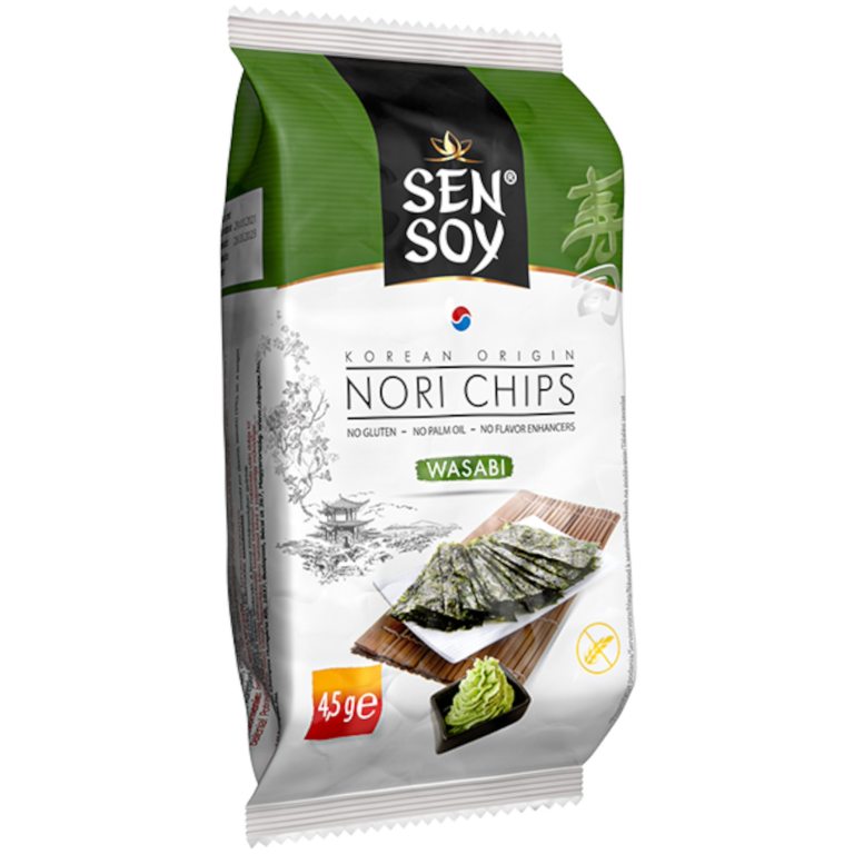 CHIPSY NORI WASABI BEZGLUTENOWE 4
