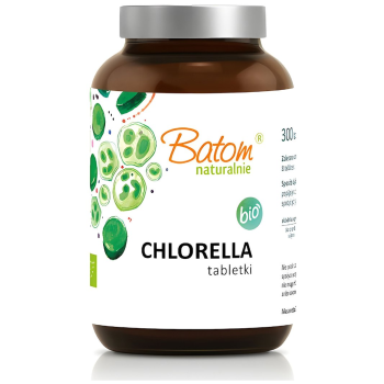 CHLORELLA BIO (400 mg) 300 TABLETEK - BATOM