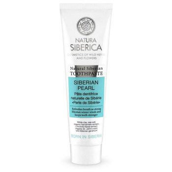PASTA DO ZĘBÓW SYBERYJSKA PERŁA BEZ FLUORU ECO 100 g - NATURA SIBERICA