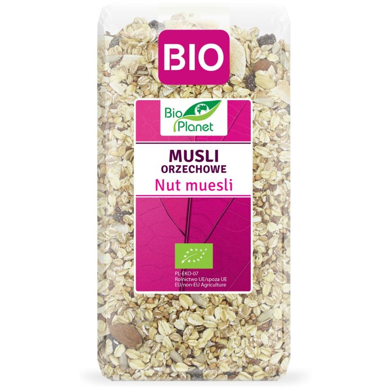 MUSLI ORZECHOWE BIO 300 g - BIO PLANET