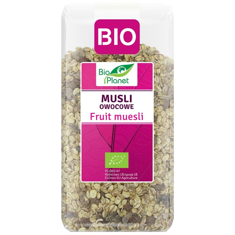 MUSLI OWOCOWE BIO 300 g - BIO PLANET