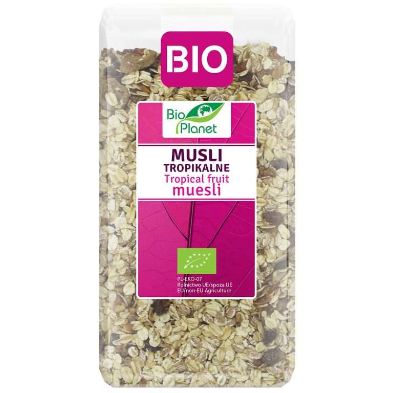 MUSLI TROPIKALNE BIO 300 g - BIO PLANET