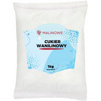 CUKIER WANILINOWY 1kg WANILIOWY AROMATYCZNY JAKOŚĆ PREMIUM