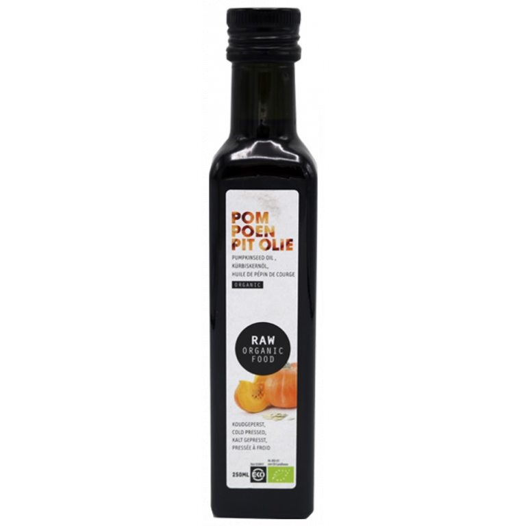 OLEJ Z PESTEK DYNI TŁOCZONY NA ZIMNO BIO 250 ml - RAW ORGANIC FOOD