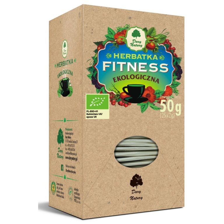 HERBATKA FITNESS BIO (25 x 2 g) 50 g - DARY NATURY