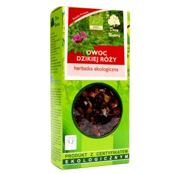 HERBATKA OWOC DZIKIEJ RÓŻY BIO 50 g - DARY NATURY