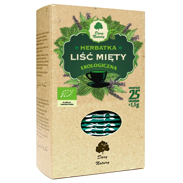 HERBATKA LIŚĆ MIĘTY BIO (25 x 1