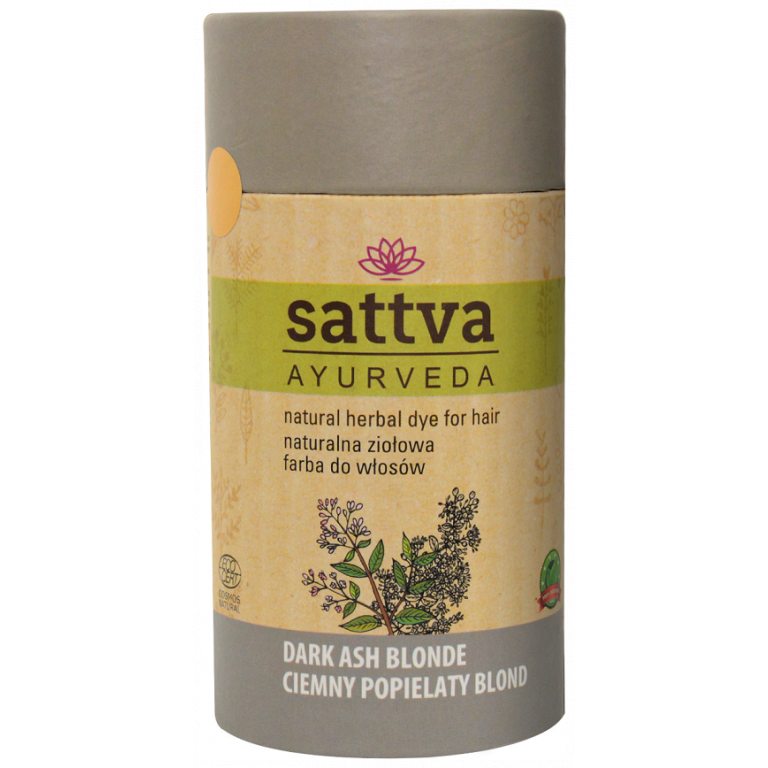 HENNA CIEMNY POPIELATY BLOND ECO 150 g - SATTVA (AYURVEDA)