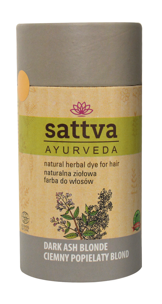 HENNA CIEMNY POPIELATY BLOND ECO 150 g - SATTVA (AYURVEDA)