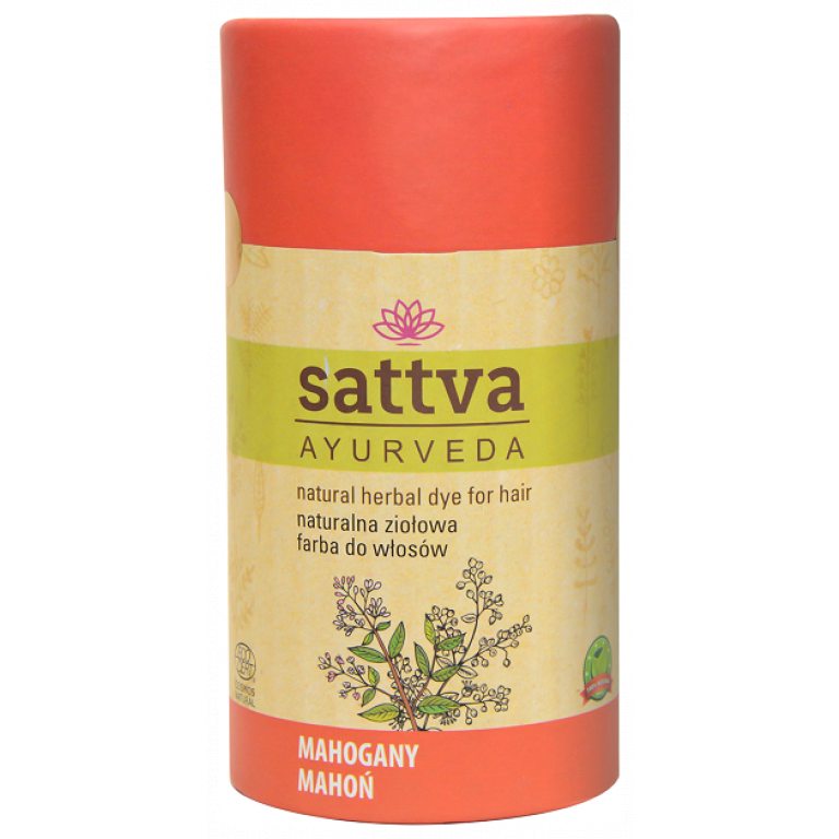 HENNA MAHOŃ ECO 150 g - SATTVA (AYURVEDA)