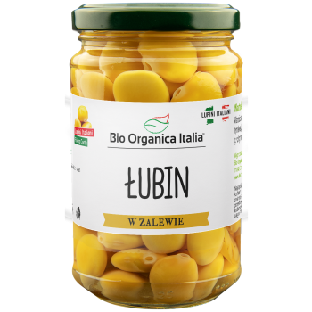 ŁUBIN W ZALEWIE BIO 280 g (200 g) (SŁOIK) - BIO ORGANICA ITALIA