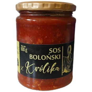 SOS BOLOŃSKI Z KRÓLIKA BEZGLUTENOWY 500 g - AMCIU