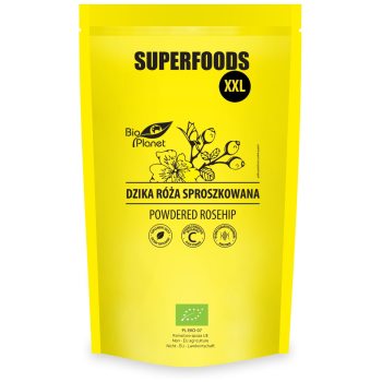DZIKA RÓŻA SPROSZKOWANA BIO 500 g - BIO PLANET SUPERFOODS