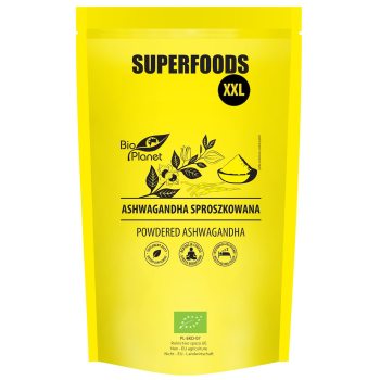 ASHWAGANDHA SPROSZKOWANA BIO 500 g - BIO PLANET SUPERFOODS