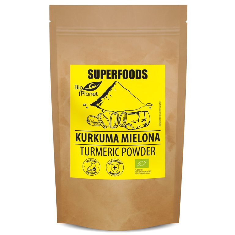 KURKUMA MIELONA BIO 200 g - BIO PLANET SUPERFOODS